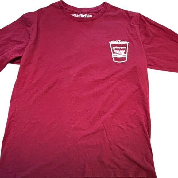 Maruchan Ramen Funny Size Med Long Sleeve Crewneck T-Shirt - Picture 2 of 6